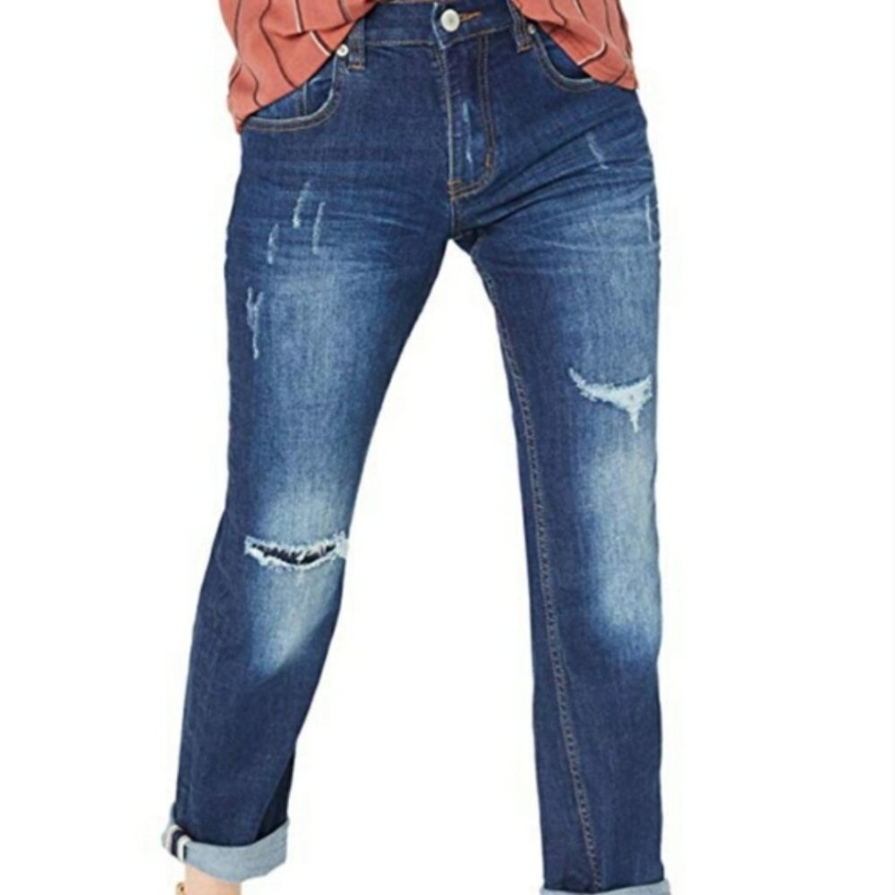 Unionbay Slim Boyfriend Straight Leg Jeans size 9